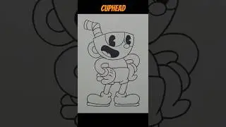 How To Draw Cuphead | Cuphead #shorts #drawing #easydrawing #cuphead
