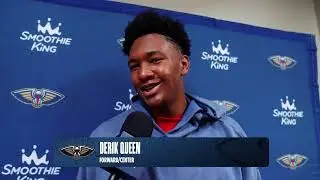 Derik Queen Player of Pelicans | Interview | 27 01 2026