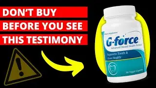 Check this Before You Buy G-Force. The Truth About G FORCE Supplement! (Real Review)