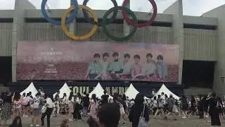 180826 #BTSLoveYourselfTour - SEESAW Rehearsal