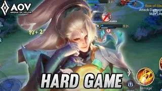HAYATE GAMEPLAY | HARD GAME - ARENA OF VALOR