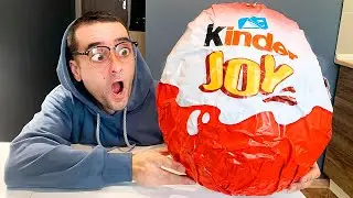 How to Make Giant Kinder Surprise Egg | CHICHI BOOM