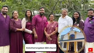 Special song by family on Iza's dedication day at Kokothamangalam church💜#blessing #song #jesus