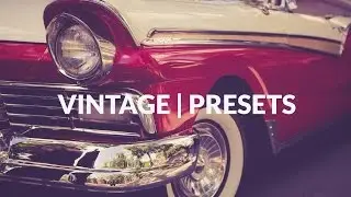 Vintage Lightroom Presets | The Vintage Collection by Presetpro.com