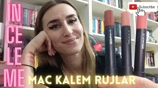 MAC KALEM RUJLARI İNCELİYORUM! YUMUŞACIK RUJLAR ❤️ #HAPVIDEO 3