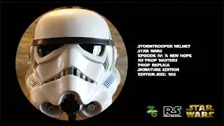 [RS Prop Masters] Star Wars Stromtrooper Life-Size Helmet Jim Dowdall Signature Edition  ES: 100 ANH