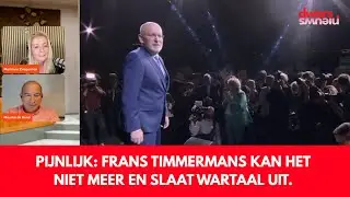 PAINFUL! Frans Timmermans can't take it anymore and starts talking nonsense. Downbound Train.