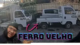 CAMINHÃOZINHO AQUI NO JAPÃO, É JOGADO NO FERRO VELHO