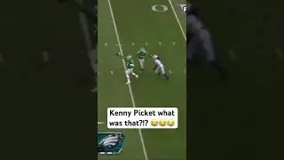Eagles backup QB Kenny Pickett just threw himself to the ground? Worse than the butt fumble? #nfl