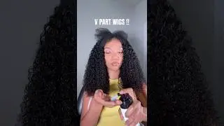 How to install a v part wig from luvme hair . Kinky curly 22 inches