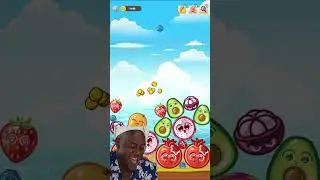 Fruit Merge: Durian King! 🍍🎮 Play Instantly, No Download Needed! #mobilegame #gaming
