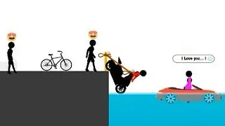 WHO DIES FIRST | Girl Love Money | Walkthrough Gameplay Part 2 - (Stupid Stickman: Dumb Ways To Die)