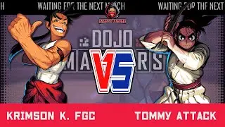 Dojo Masters - Krimson K. FGC VS Tommy Attack | SDE Match Highlights