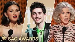 2025 SAG Awards Top Moments: Timoth&eacute;e Chalamet, Selena Gomez & More