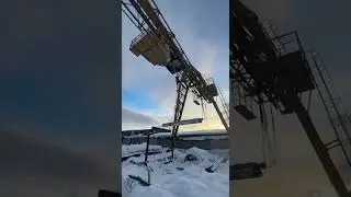 Разгрузка метала для нового ангара #ютуб #shorts #рек