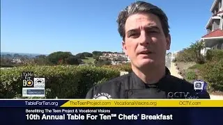 Executive Chef David Coleman, Michael's Restaurant Group, Discusses 10th Annual Table For Ten℠