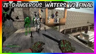 CSGO ZOMBIE ESCAPE ON GFL | Dangerous Waters