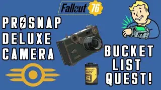 How To Get The Prosnap Deluxe Camera! - Fallout 76