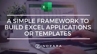 A simple framework to build Excel applications or templates