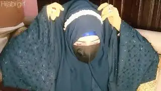 Niqab tutorial with gloves and bangles by mistress Fiza Gul Hijabi girl
