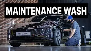 테슬라 모델3 유지관리 디테일링세차 | tesla model 3 wheelface clean, ceramic coating maintenance [4K]