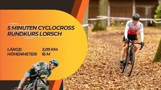 Cyclocross Trainingsstrecke: 5 Minuten Rundkurs in Lorsch an der Bergstra&szlig;e