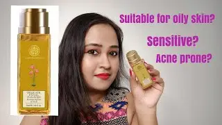 Forest essentials kashmiri saffron & neem cleanser review | Oily, Acne prone, Sensitive skin ?