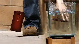 LG G Flex 2 Slow Motion Drop Test
