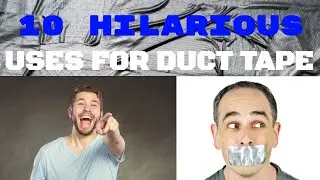 I Found 10 Funny Uses for Duct Tape