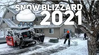 СНЕЖНАЯ МЕТЕЛЬ 2021 ГОДА В ДЖЕКСОНЕ, МИННЕСКО / ДЕНЬ ИЗ ЖИЗНИ КОМПАНИИ SNOW COMPANY
