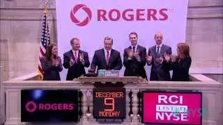 Rogers Communications Visits the NYSE