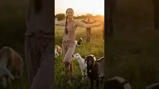 Goat Yoga Instructor: Namaste & Bleat 🧘&zwj;♀️🐐