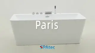 Spatec Paris Whirlpool Bathtub
