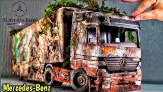 Full Restoration of an Abandoned Mercedes-Benz Actros Semi-Trailer Truck | Complete Transformation