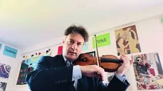 ABRSM Grade 5 violin Czardas by Hille developing the bowing.