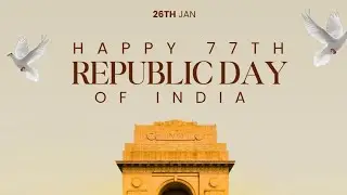 🇮🇳 77th Republic Day Celebrations | Marina Beach, Chennai