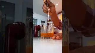 MAPLE BOURBON SMASH - Another perfect bourbon cocktail with herbs and fresh juices.