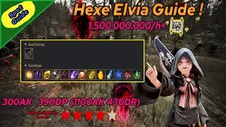 Black Desert Tutorial 2025! 📖 | Hexe Elvia Spot Guide 🧟 | 1.500.000.000+💰 Silber