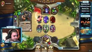 Hearthstone Zalae Playing Molten Giant Paladin