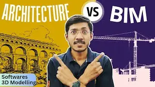 Architecture VS BIM | Building Information Modelling | Revit | 2D | 3D