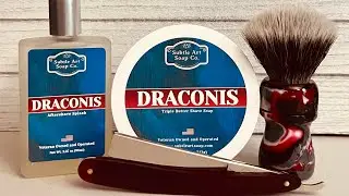 Subscriber Requested Face Lather Demo Using Our Draconis Shave Soap