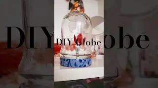 cute diy rose globe without water7#diy#flowerglobe#cute#handmade#easydiy#shorts