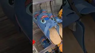 Stitch Clogs so cute 😍 💙  #lilo #stitch #disneystitch #Disney #walmart #walmartfinds #cute #slippers