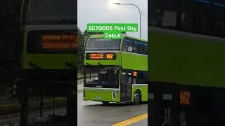 Second Yutong E12DD Debut Osed shortly after #sg7000s #electricbus #sgbus #sgbuses #yutongbus #sgbus