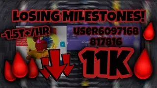 USER6097168817816 LOSES 6B FOLLOWERS & LOSES 1.5T PER HOUR! NO LONGER #1 🌐! 🧨🩸🩸🩸
