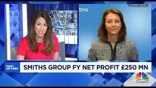 Smiths Group CFO, Clare Scherrer discusses FY24 results on CNBC