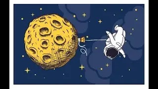 Fly me to the Moon - 3D Digital Hotstamping