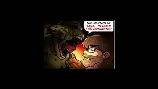William and Henry meet one last time #fivenightsatfreddyscharacter #comicdub #scraptrap