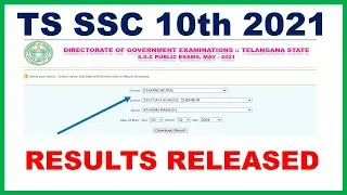 TS SSC 2021 RESULTS RELEASED| Check your results now | EDUTalks