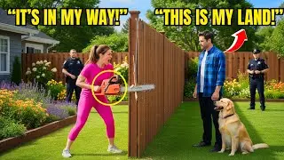 Karen Destroyed My Fence for a Shortcut &mdash; I Bought the Boundary and Locked Her In